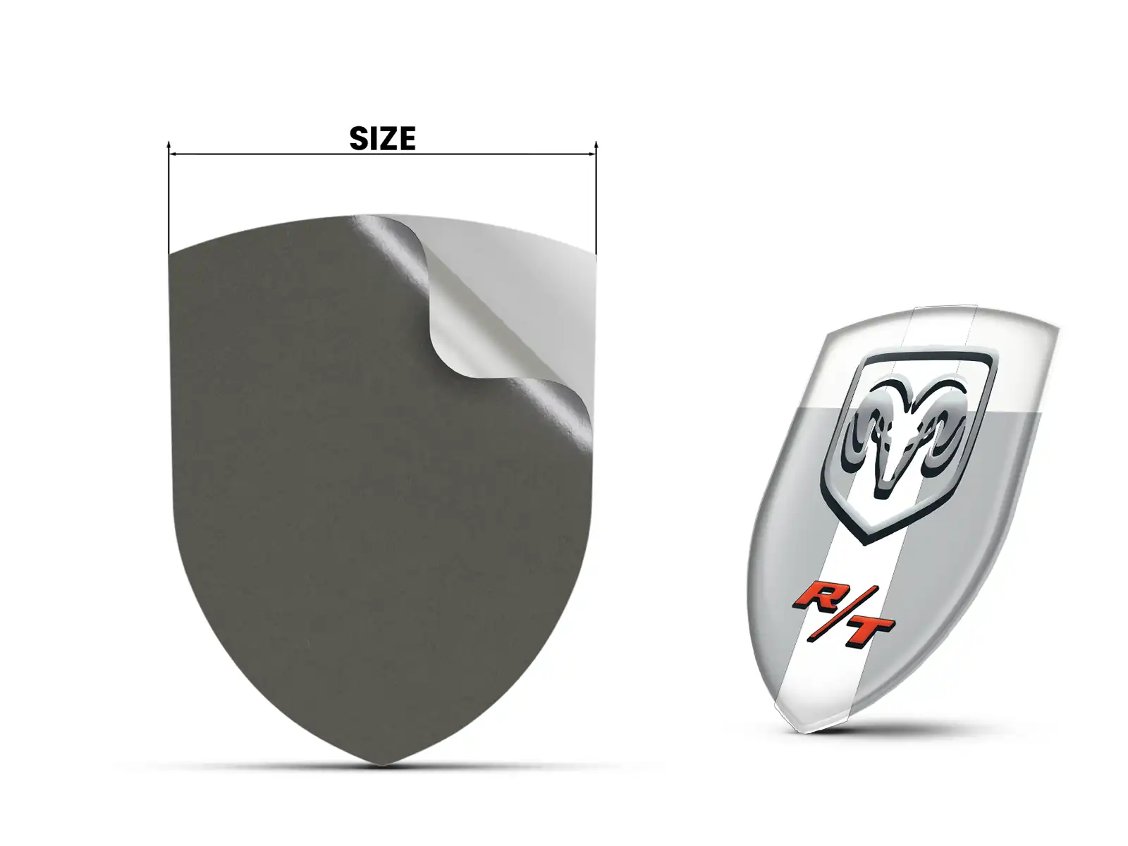 Dodge Badge Auto Performance Max Stylé Pro Résistant